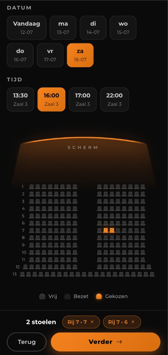 CinemaBox — mobile